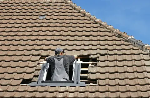 Pose de velux - Pers-Jussy